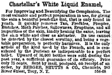 1866 Chastellarss White Liquid Enamel