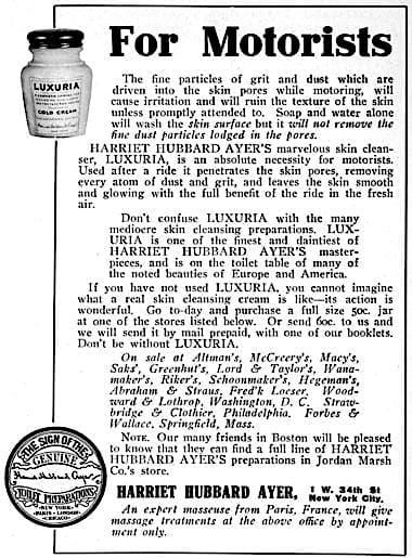 1908 Harriet Hubbard Ayer Luxuria