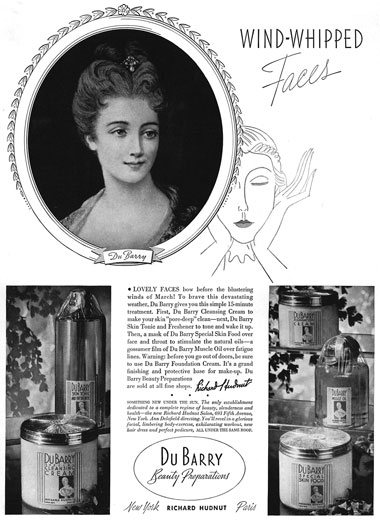 1935 Du Barry Beauty Preparations
