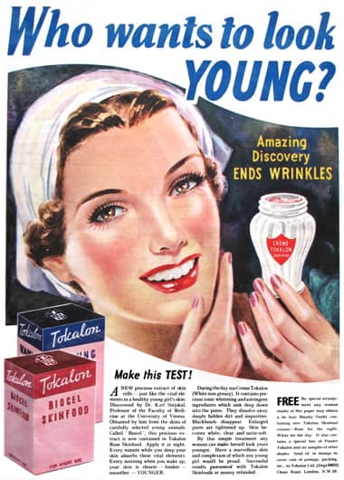 1939 Tokalon Biocel Skin food