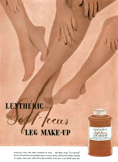 1944 Lentheric Soft Focus leg make-up