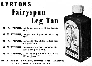1962 Ayrton Fairyspun Leg Tan