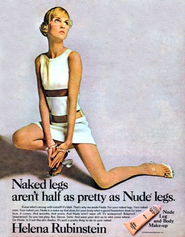 1968 Helena Rubinstein Nude leg and body make-up