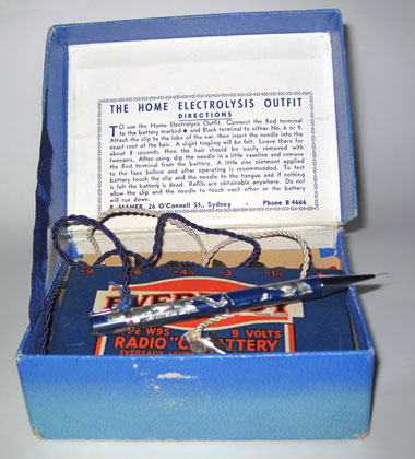 Home electrolysis kit