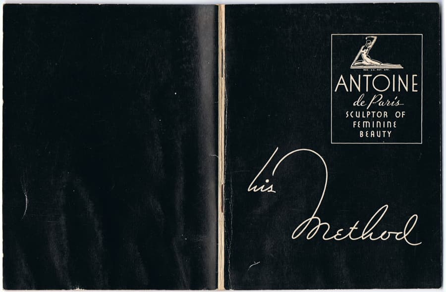 1932 Antoine de Paris his Method cover