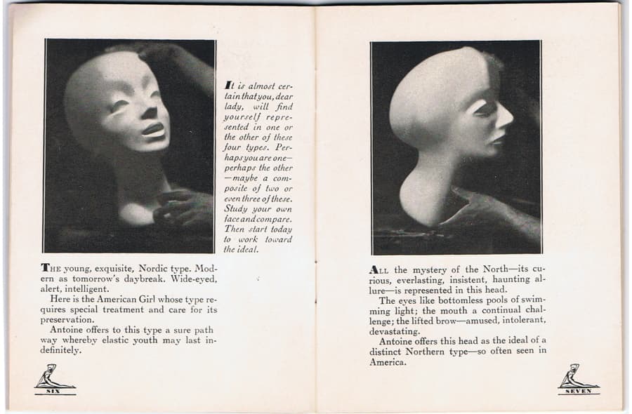1932 Antoine de Paris his Method page 6-7