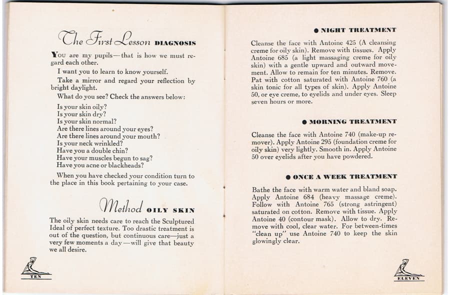 1932 Antoine de Paris his Method pages 10-11