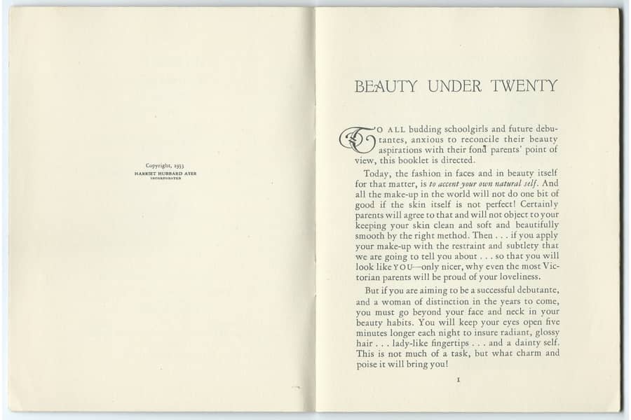 1955 Help Yourself to New Beauty pages 2-3