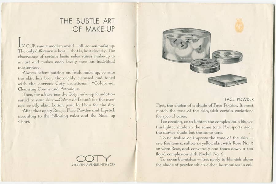 The Subtle Art of Make-Up page 1