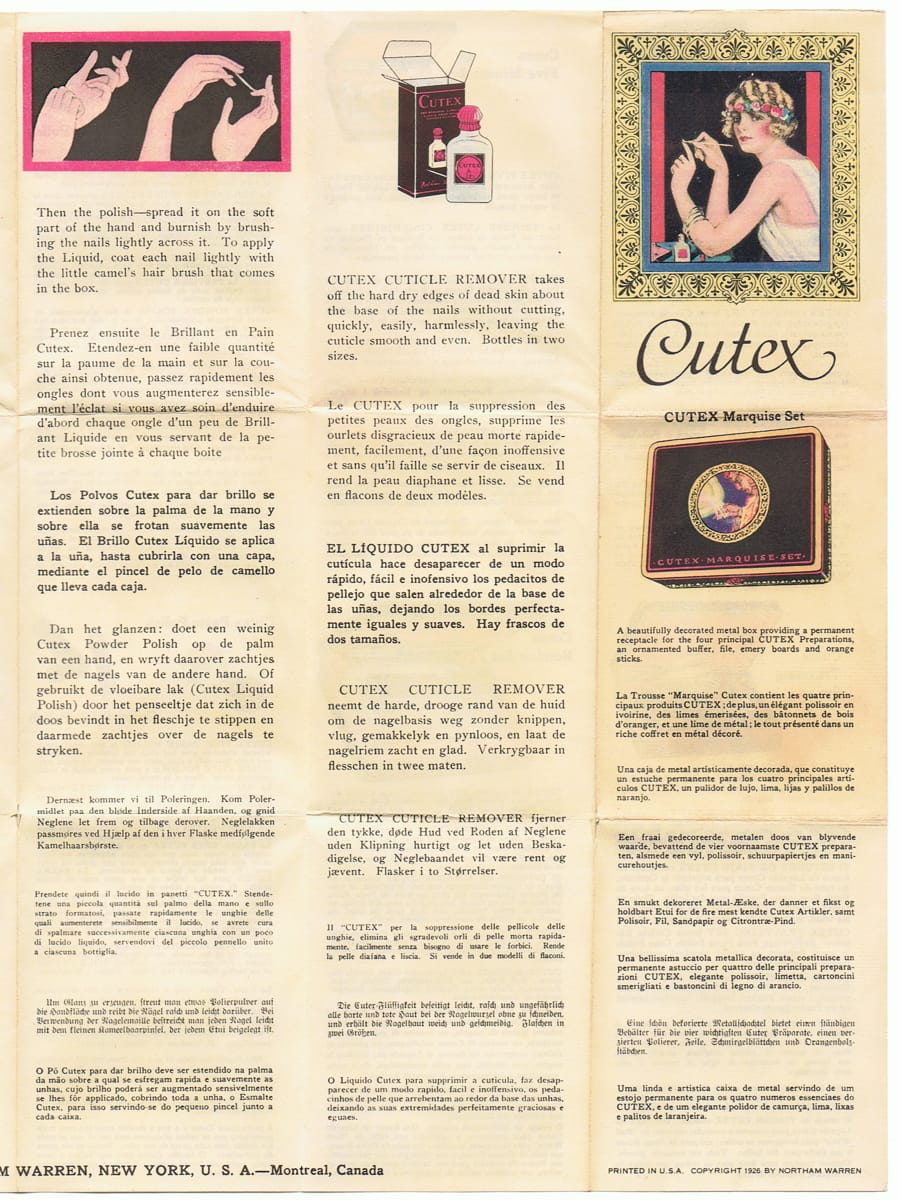 1926 Cutex Side 1 Panel 2