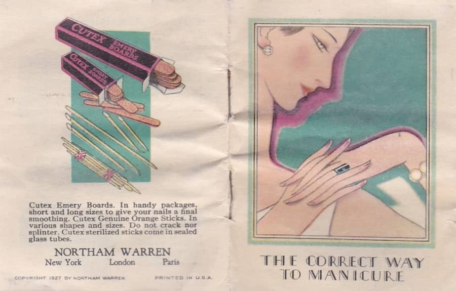 1927 The Correct Way to Manicure cover