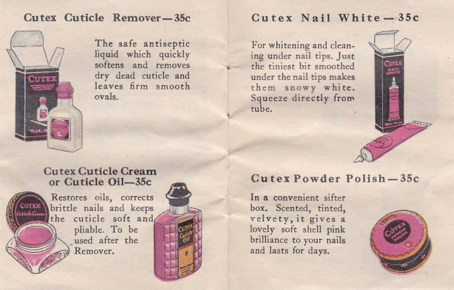 1927 The Correct Way to Manicure pages 10-11