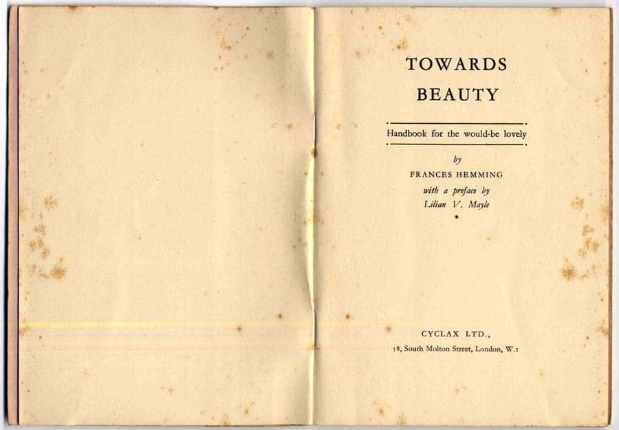 1935 Towards Beauty page 1