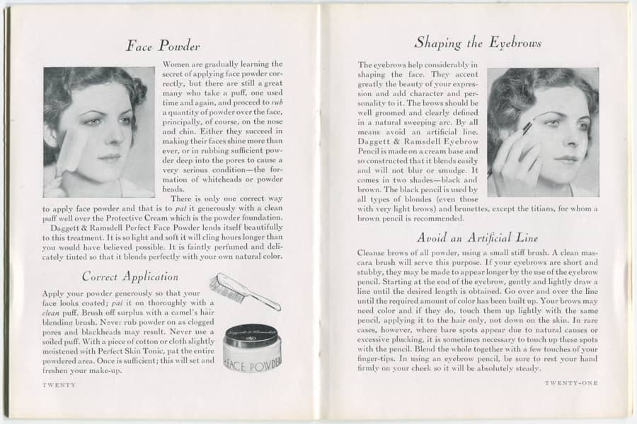 1934 Tuning in with Beauty pages 20-21