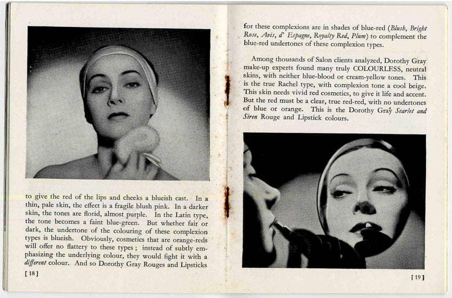 1939 Your Lovely Skin pages 18-19
