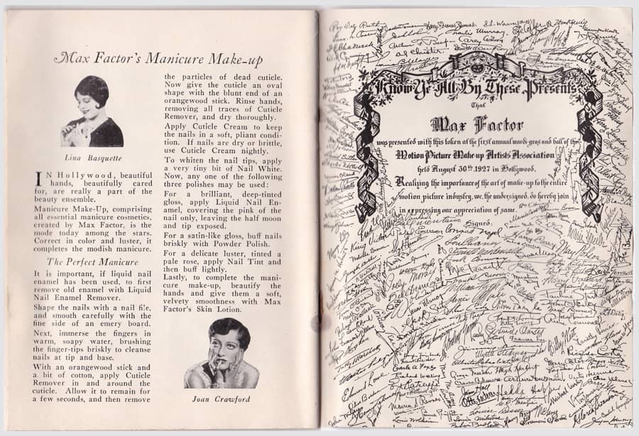 1929 The New Art of Society Make-up page 44