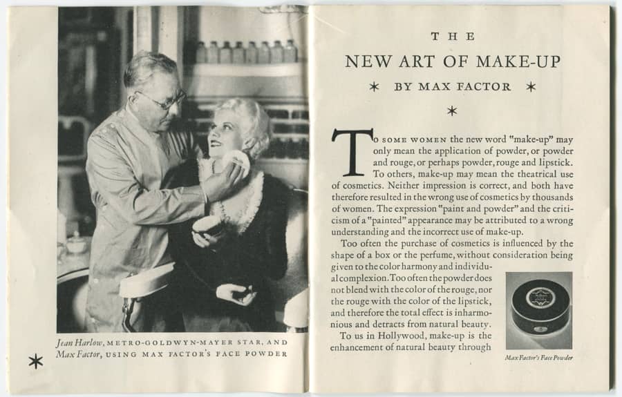 1932 The New Art of Society Make-up page 6-7