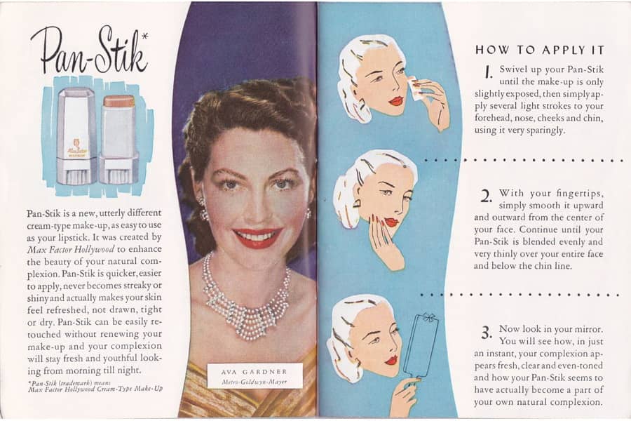 1950 The New Art of Make-up pages 4-5