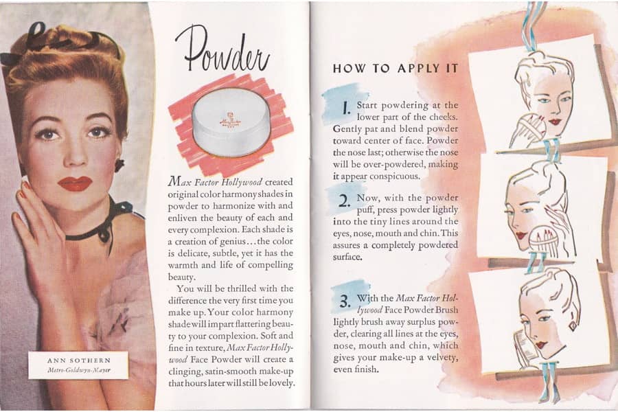 1950 The New Art of Make-up page 6-7