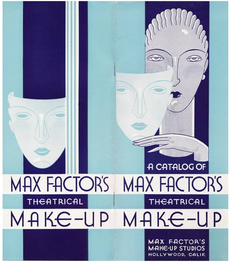 A Catalog of Max Factors Theatrical Make-Up cover