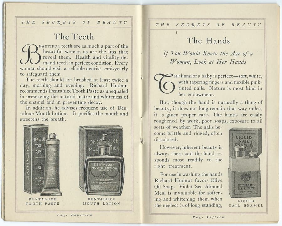 1919 The Secrets of Beauty pages 14-15