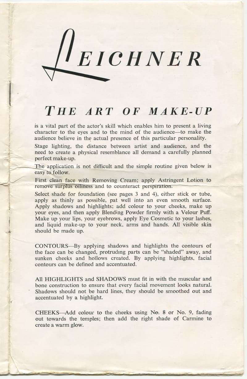 The Art of Make-up cover