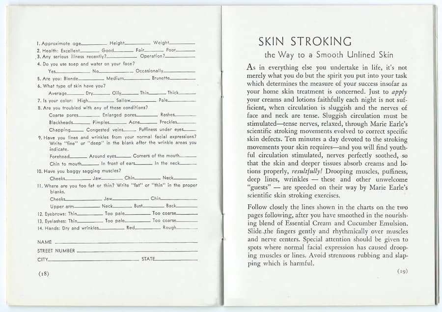 Understanding Your Skin pages 18-19