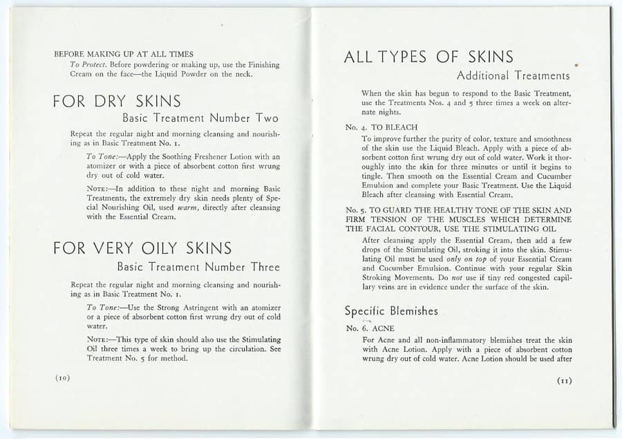 Understanding Your Skin pages 10-11