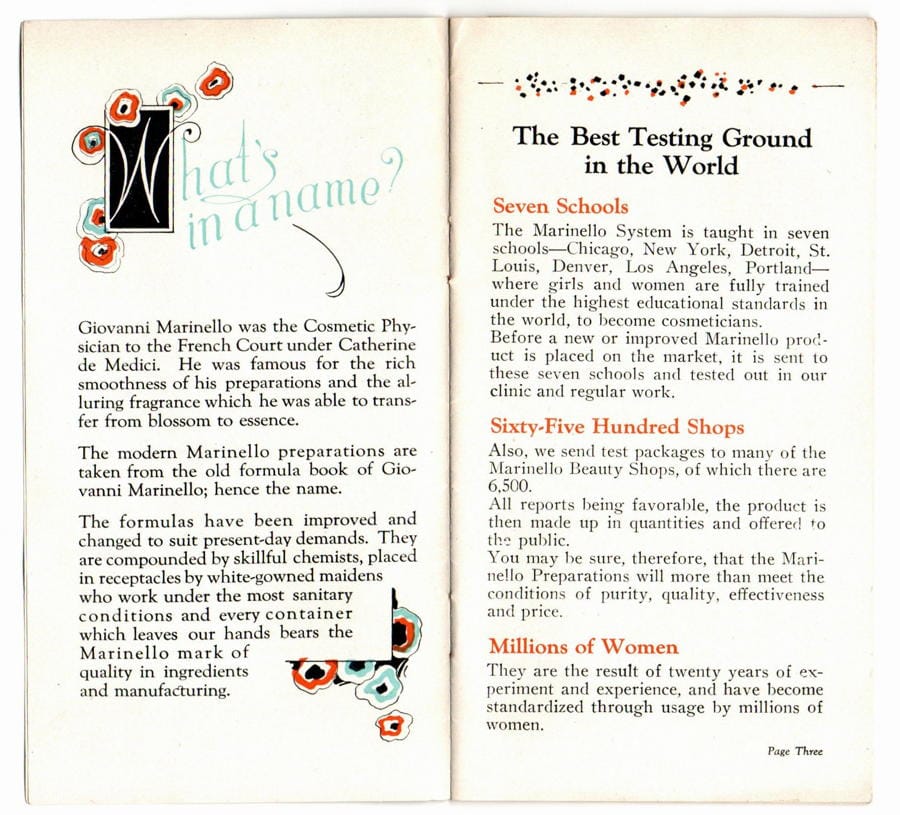 Turn to Beauty pages 2-3