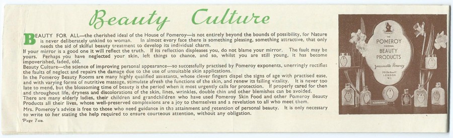 Pomeroy Beauty for All page 2