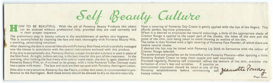 Pomeroy Beauty for All page 7