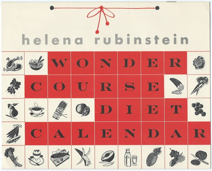 Wonder Course: Diet Calendar cover