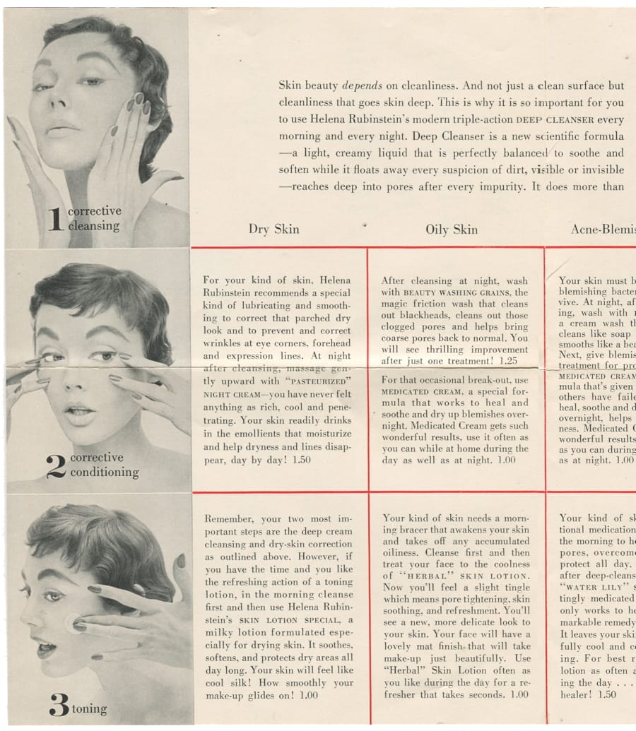 A Magic 3 Steps to Beauty pages Fold out