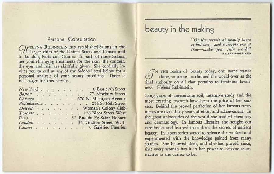 1930 Beauty in the Making pages 4-5