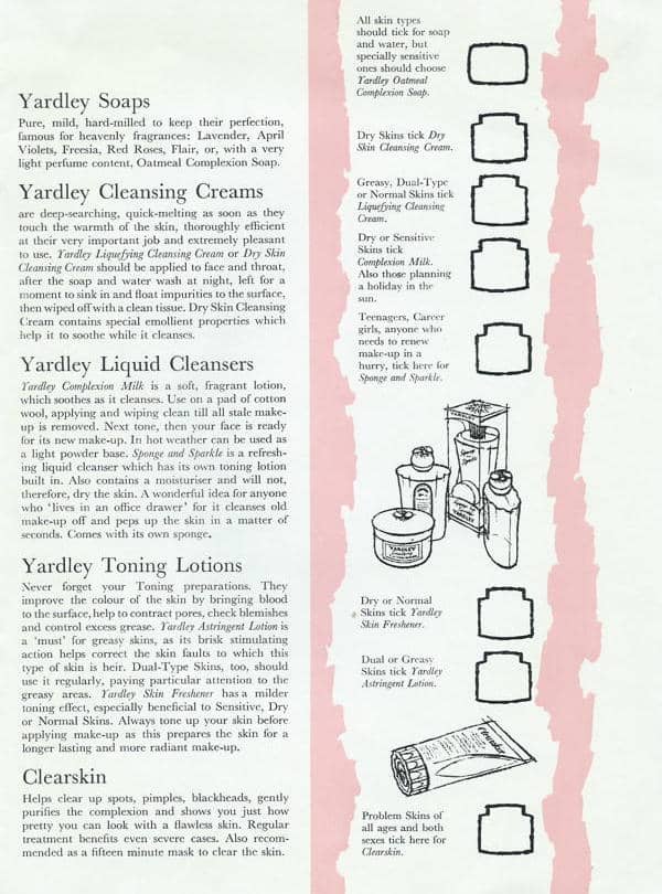 Beauty by Yardley page 1