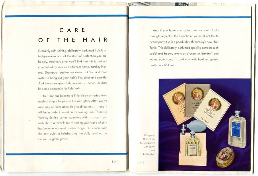 1937 Beauty Secrets from Bond Street pages 26-27