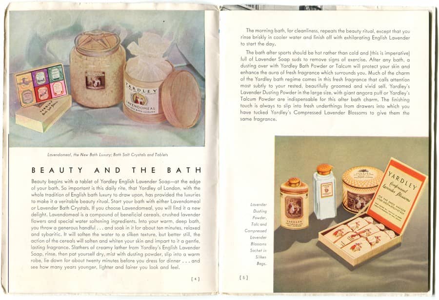 1937 Beauty Secrets from Bond Street pages 4-5