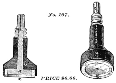 1895 Petersons Improved Cataphoric Electrode