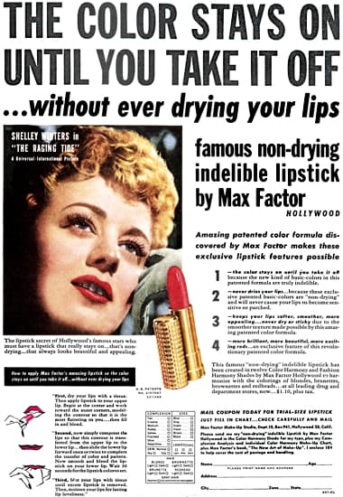 1951 Max Factor Indelible Lipstick
