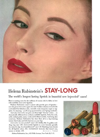 1953 Helena Rubinstein Stay-Long lipstick