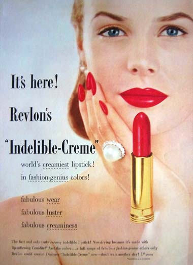 1959 Revlon Indelible Cream