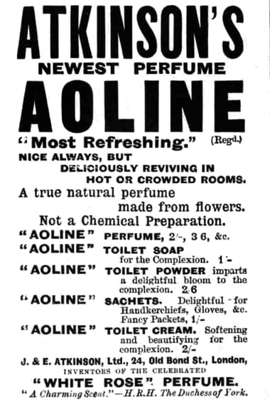 1897 Atkinsons Aoline