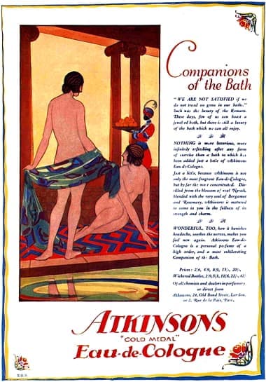 1926 Atkinsons Eau de Cologne