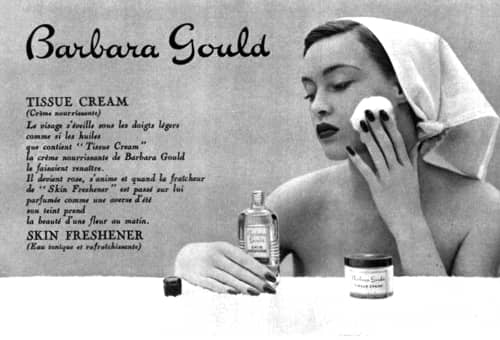 1951 Barbara Gould Tissue Cream