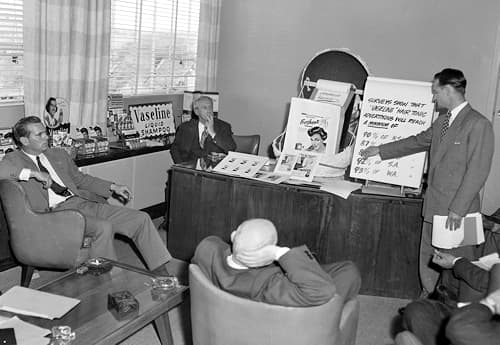 1953 Chesebrough sales meeting