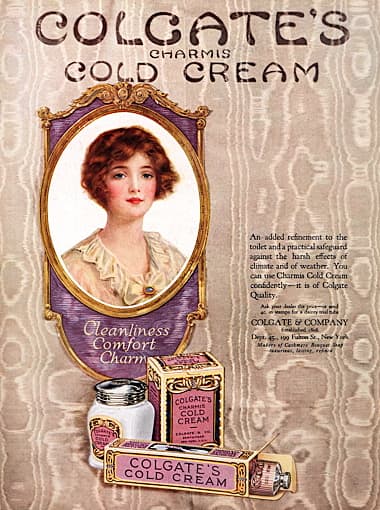 1915 Colgate Charmis Cold Cream