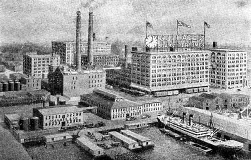 1917 Colgate factory in New Jersey
