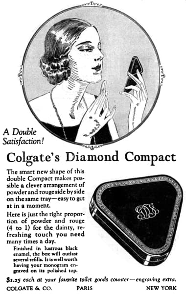 1923 Colgate Diamond Compact