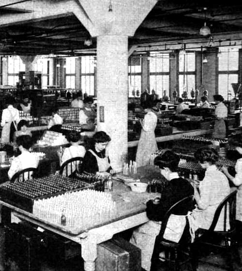 1924 Colgate factory in New Jersey