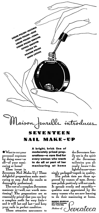 1933 Maison Jeurelle Nail Make-up